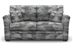Heart of House Malton 2 Seater Fabric Sofa Bed - Silver